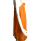 PIERRE CARDIN (HAUTE COUTURE) - 2009 Orange Chiffon Slip Dress, Size 8