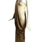 PIERRE CARDIN (HAUTE COUTURE)- 2012 Charmeuse Silk Evening Gown, Size 4