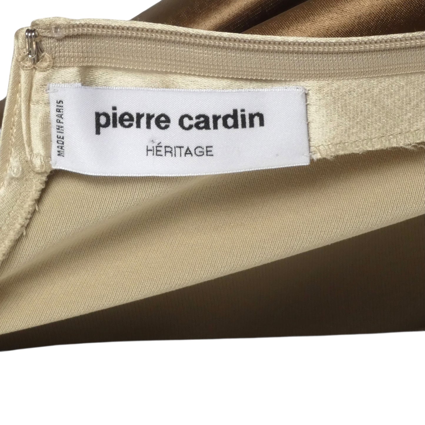 PIERRE CARDIN (HAUTE COUTURE)- 2012 Charmeuse Silk Evening Gown, Size 4