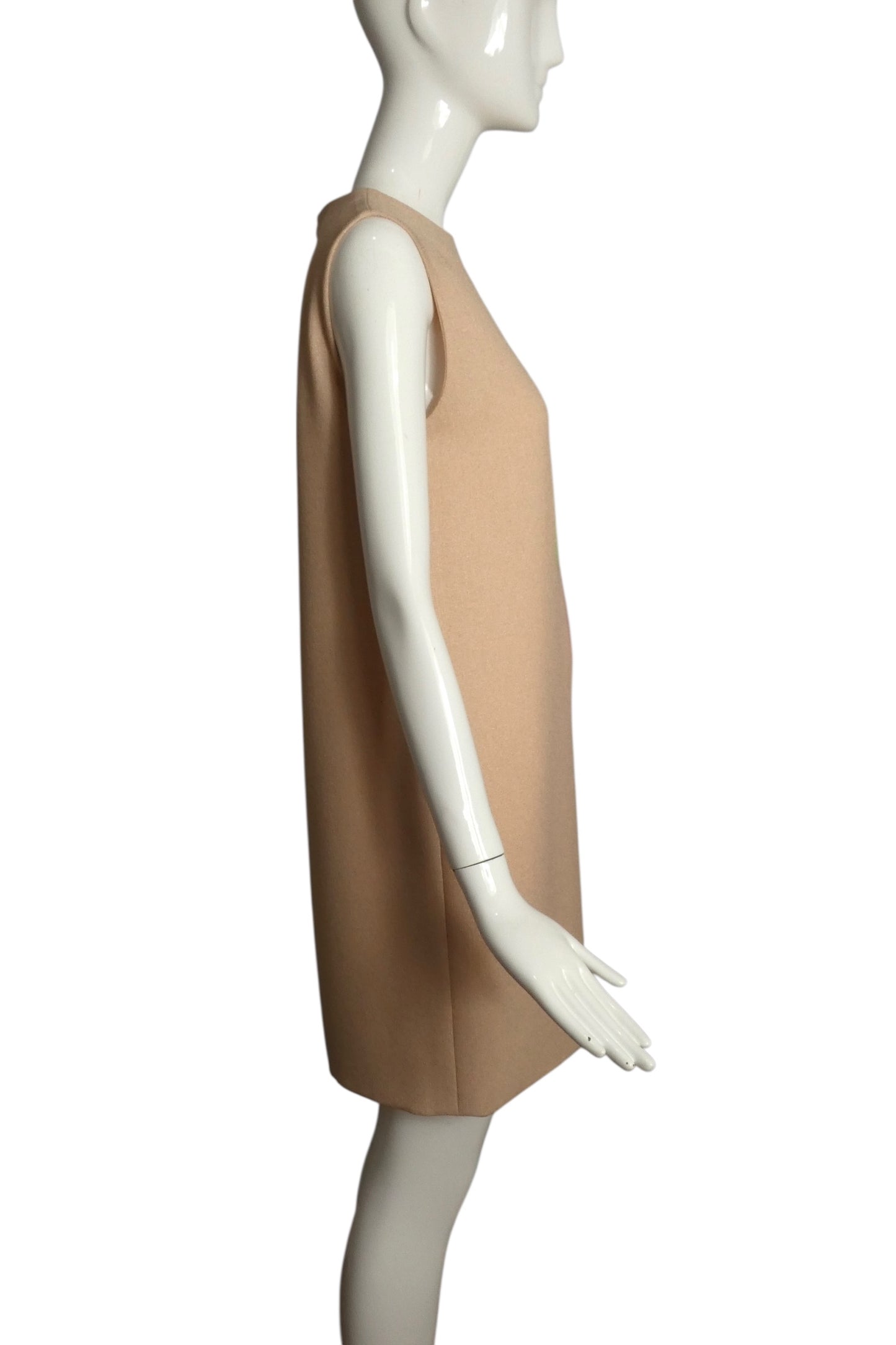 PIERRE CARDIN (HAUTE COUTURE)- 2011 Multi Color Rayon Mod Dress, Size 4