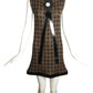 PIERRE CARDIN (HAUTE COUTURE)- 1987 Wool Knit & Patent Dress, Size 4