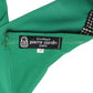 PIERRE CARDIN (HAUTE COUTURE)- 2000 Green Crepe Tassel Dress, Size 4