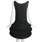 PIERRE CARDIN (HAUTE COUTURE)- 2012 Black Knit Hoop Dress, Size 4