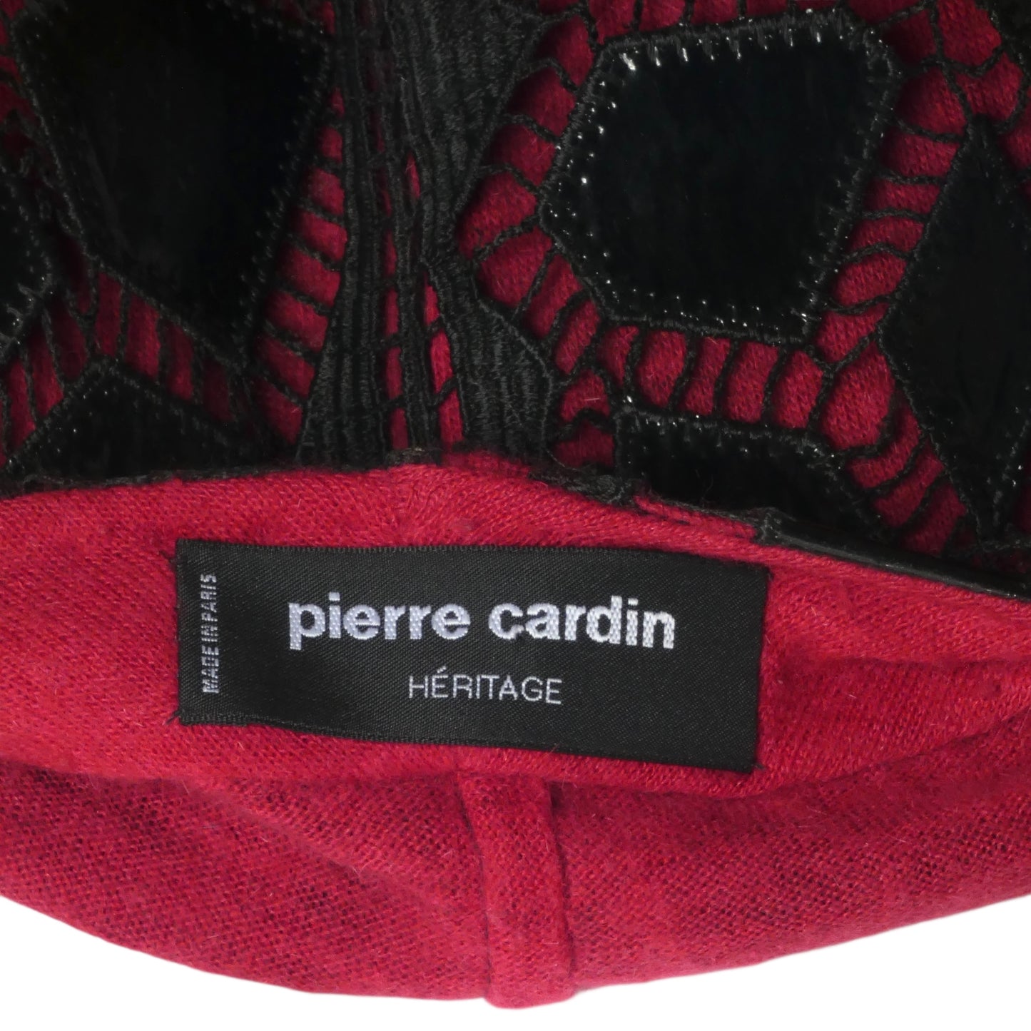 PIERRE CARDIN (HAUTE COUTURE)- 1980 Wool Knit & Patent Jacket, Size 4