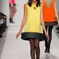 PIERRE CARDIN (HAUTE COUTURE)- 2010 Yellow Knit Tube Dress, Size 6