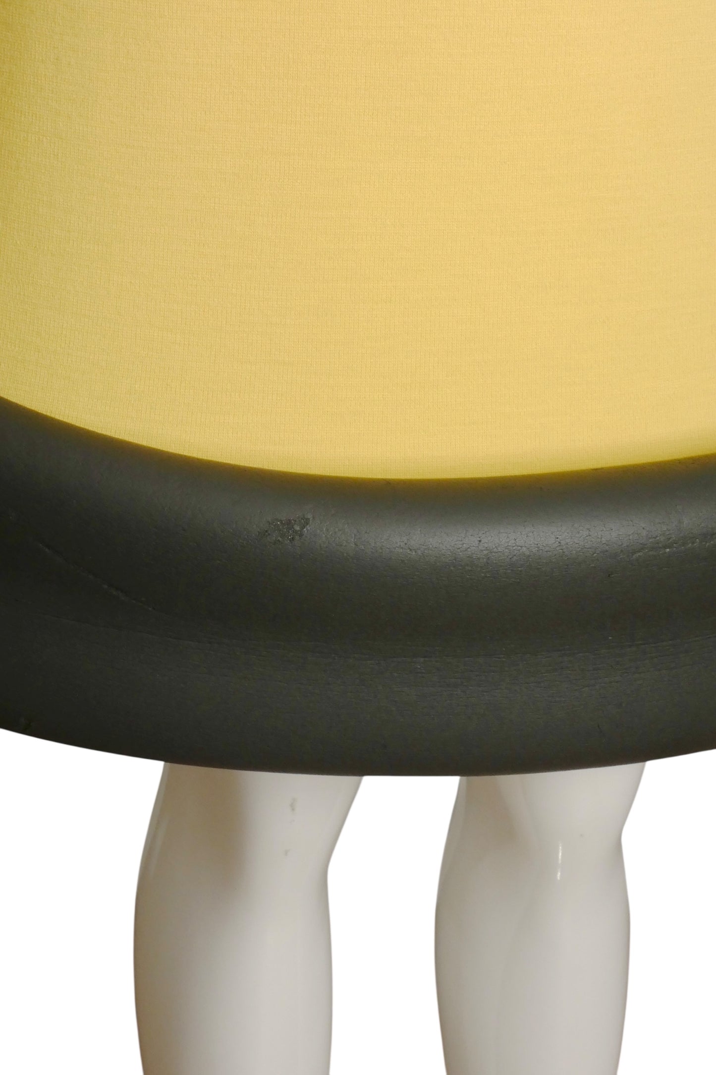 PIERRE CARDIN (HAUTE COUTURE)- 2010 Yellow Knit Tube Dress, Size 6