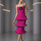 2009 Hoop Knit Cocktail Dress, Size-2