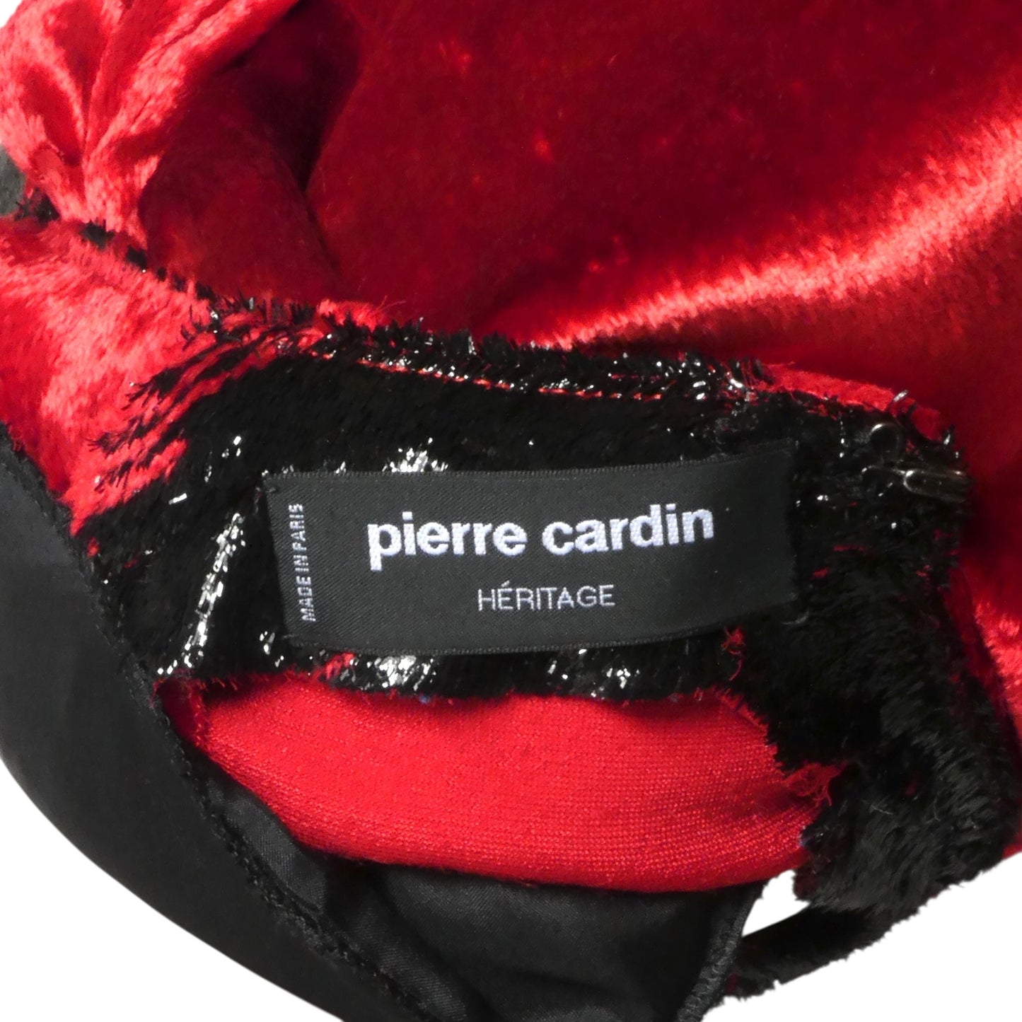 PIERRE CARDIN (HAUTE COUTURE)- 1996 2pc Velvet Pant Ensemble, Size 6