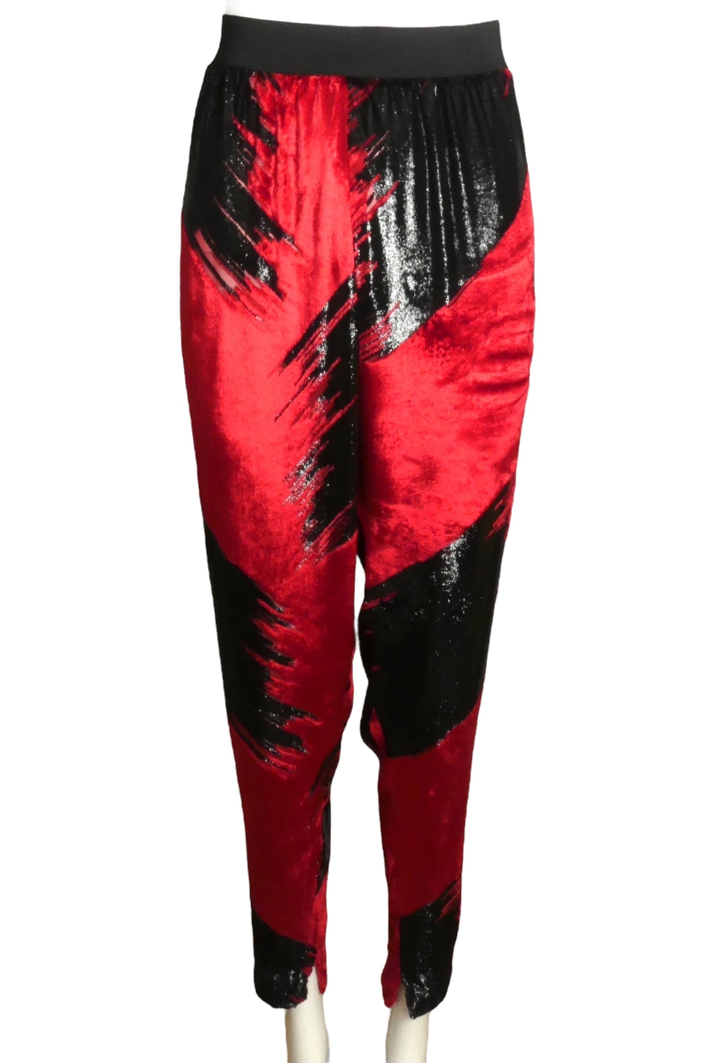 PIERRE CARDIN (HAUTE COUTURE)- 1996 2pc Velvet Pant Ensemble, Size 6