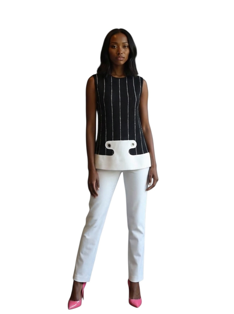 PIERRE CARDIN - 2010 2pc Pant Ensemble, Size 4