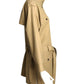 PIERRE CARDIN (HAUTE COUTURE)-1997 Khaki Cotton Trench Coat, Size 8