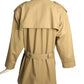 PIERRE CARDIN (HAUTE COUTURE)-1997 Khaki Cotton Trench Coat, Size 8