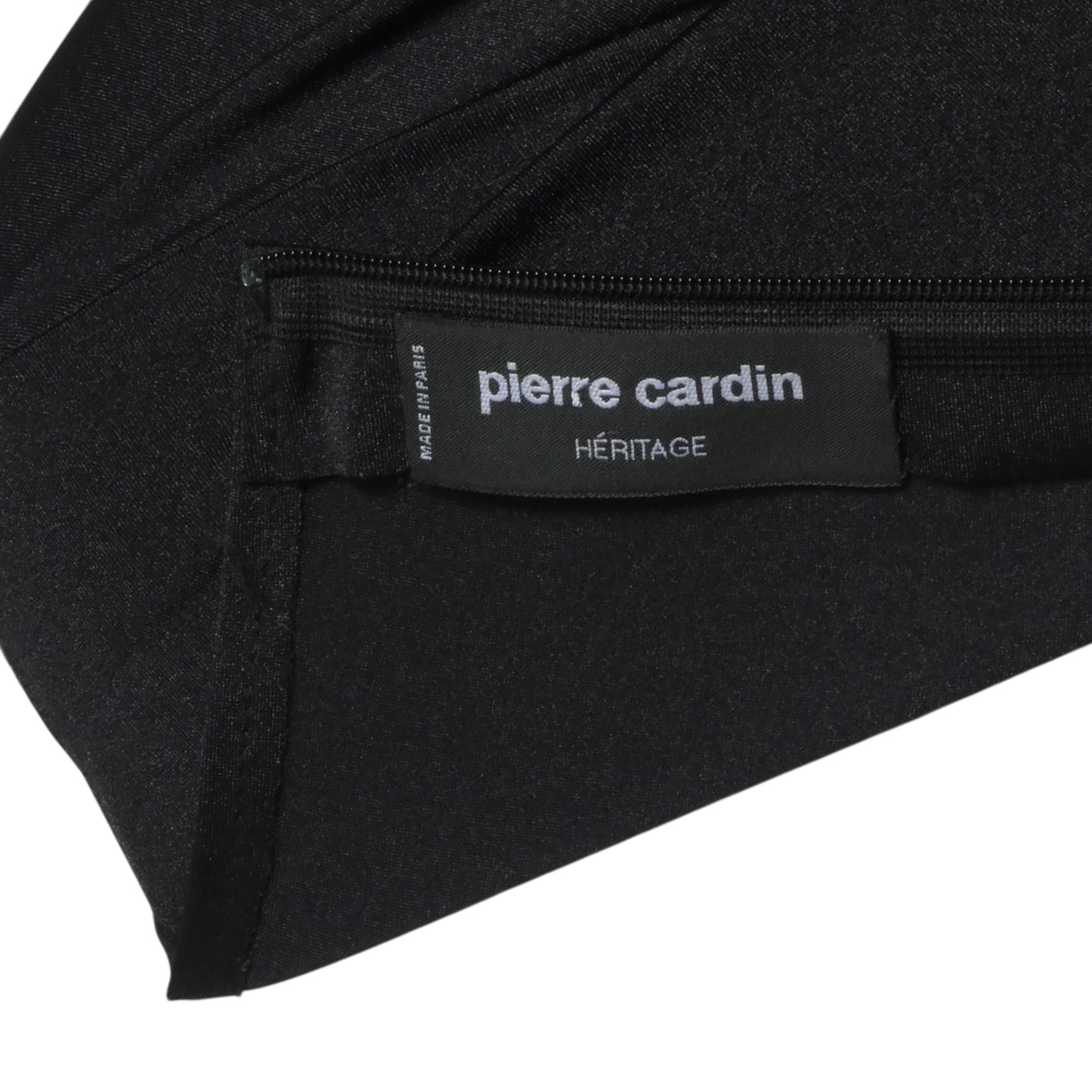 PIERRE CARDIN(HAUTE COUTURE)- 2012 Black & Red Knit Tube Dress, Size 6