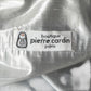 PIERRE CARDIN (HAUTE COUTURE)- Spring, 1988 4pc Silver Lame Ensemble, Size 4