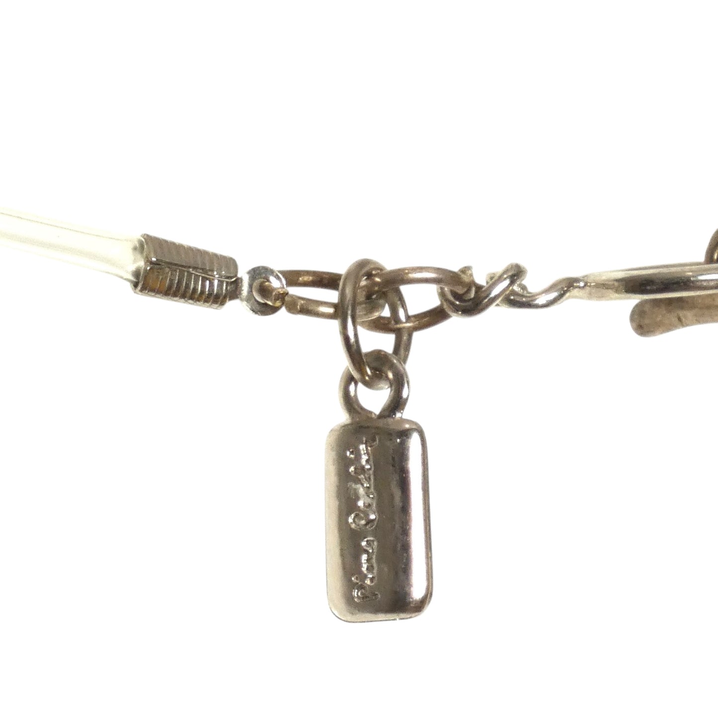 PIERRE CARDIN-1995 Acrylic & PVC Tube Necklace