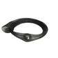 PIERRE CARDIN-1994 Black Mesh & Ball Bangle Bracelet
