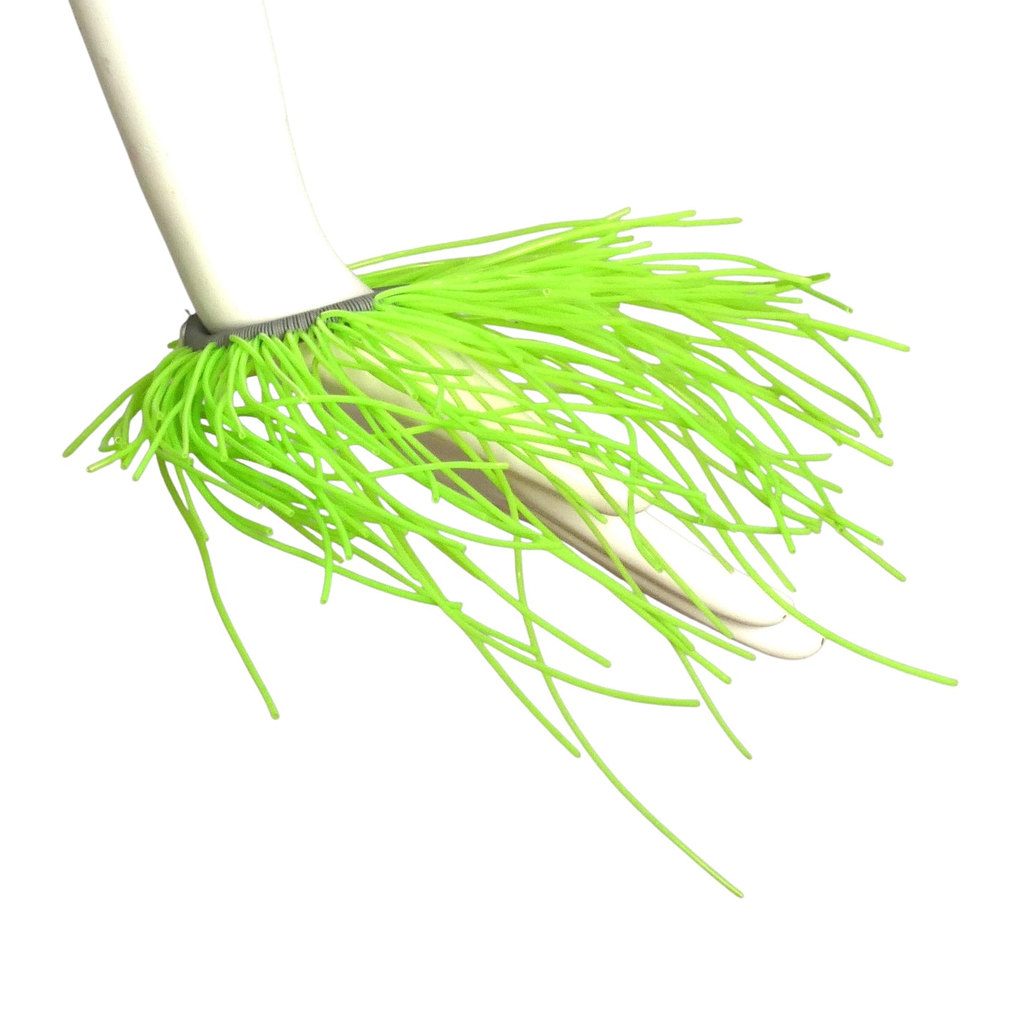 PIERRE CARDIN-2009 Pair of Green PVC Fringe Cuffs