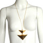 PIERRE CARDIN-1988 Gold Pendant Necklace