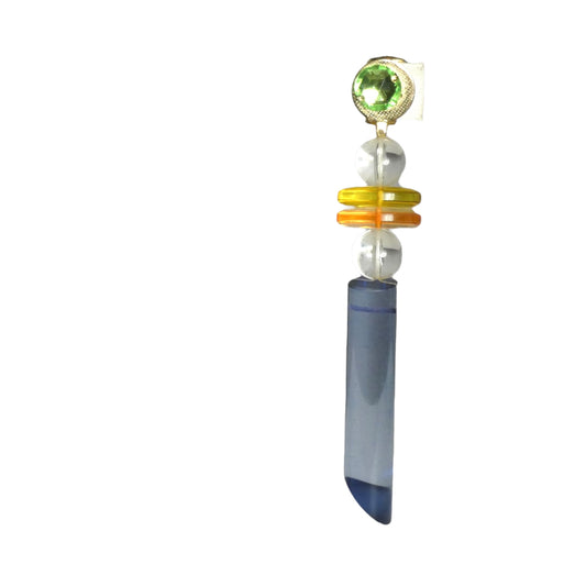 PIERRE CARDIN-1994 SINGLE Acrylic Drop Earring