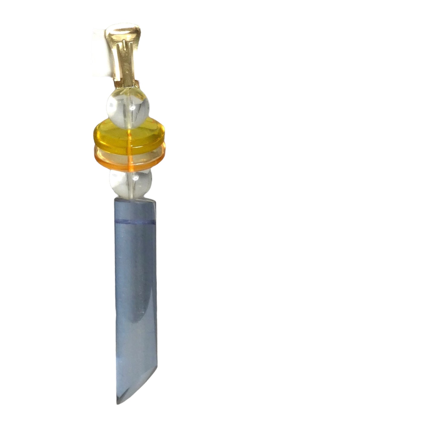 PIERRE CARDIN-1994 SINGLE Acrylic Drop Earring