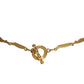 PIERRE CARDIN-1995 Gold Tone Metal Pendant Necklace