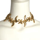 PIERRE CARDIN-1990s Gold Gilt Metal Necklace