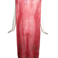 1920s Fuchsia Beaded Party Dress, One Size
