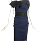 2010 Ruffled Cotton Dress, Size 4