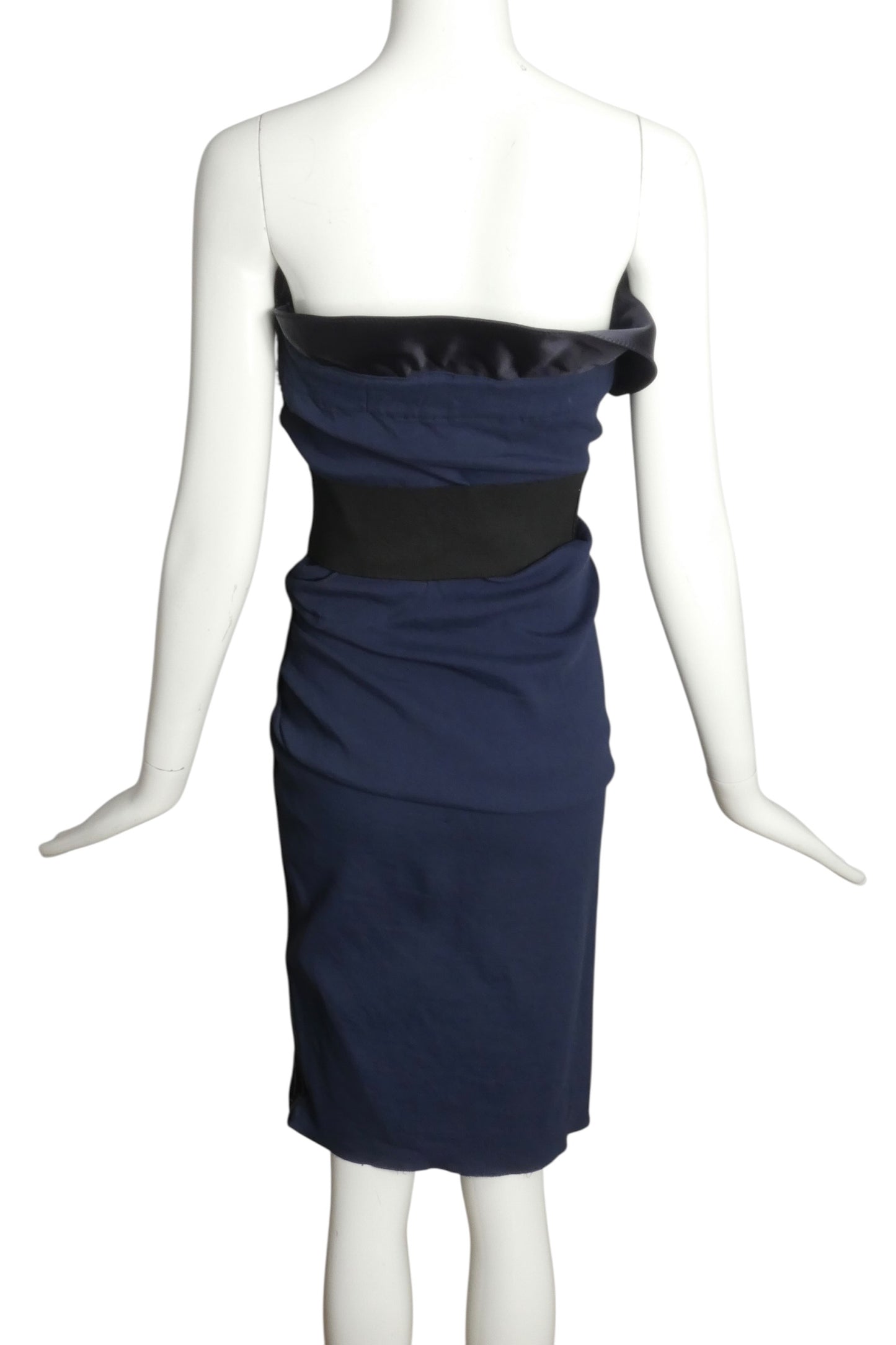 2010 Ruffled Cotton Dress, Size 4