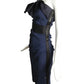 2010 Ruffled Cotton Dress, Size 4