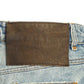 2000s Distressed Denim Mini Skirt, Size 4