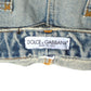 2000s Distressed Denim Mini Skirt, Size 4