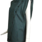 PIERRE CARDIN (HAUTE COUTURE)-1980s Teal Sculptured Wool Vest, Size-10