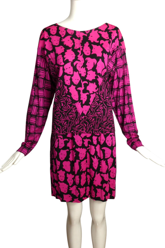 1970s Wool Knit 2pc Ensemble, Size-6
