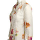 CHRISTIAN LACROIX- 1999 Floral Silk Blazer, Size 6