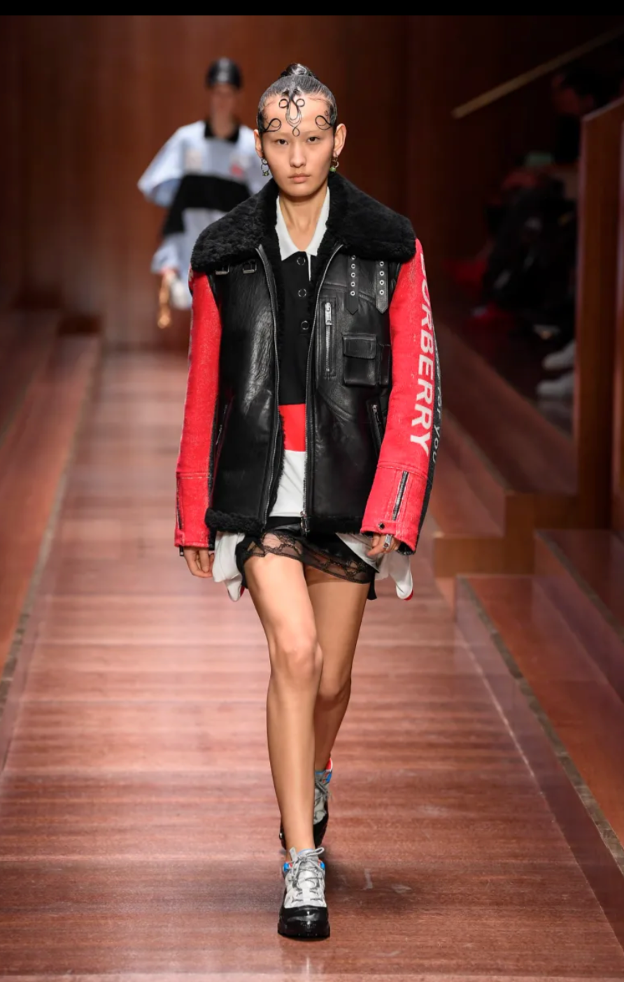 BURBERRY- 2019 Double Polo Cotton Dress, Size Medium