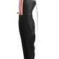 2015 Black Wool/Silk Blend Bustier Jumpsuit, Size 10
