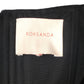 2015 Black Wool/Silk Blend Bustier Jumpsuit, Size 10