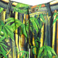 D&G- 1990s Bamboo Print Cotton Pants, Size 6