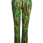 D&G- 1990s Bamboo Print Cotton Pants, Size 6