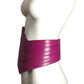 PIERRE CARDIN HERITAGE (HAUTE COUTURE)- 2008 Raspberry Leather Waist Belt, W-32"