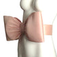 PIERRE CARDIN HERITAGE (HAUTE COUTURE)- 2008 Pink Taffeta Bow Belt, W-32"