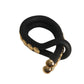 PIERRE CARDIN-2010 Black & Gold Rubber Bracelet