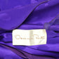 OSCAR DE LA RENTA- 1980s Purple Jeweled Jacquard Gown, Size 8