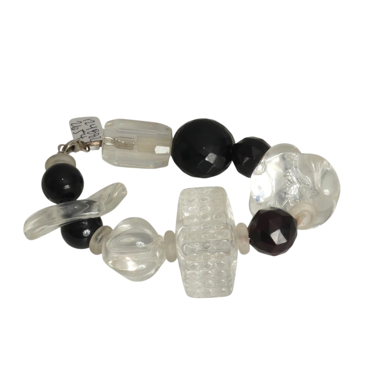 PIERRE CARDIN-1988 Acrylic Bead Bracelet