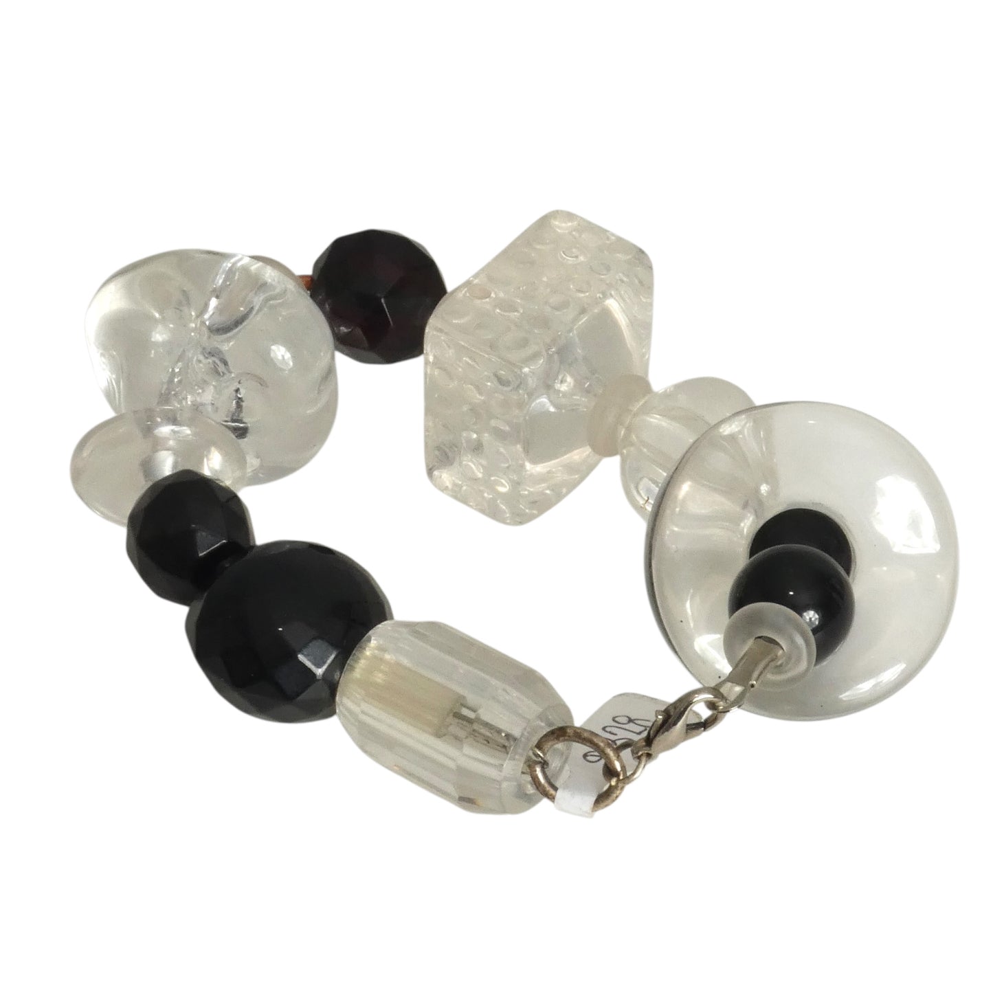 PIERRE CARDIN-1988 Acrylic Bead Bracelet