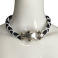 PIERRE CARDIN-1997 Metal Jaguar & Rubber Choker
