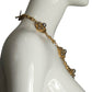 PIERRE CARDIN-2000 Gold & Silver Metal Medallion Necklace