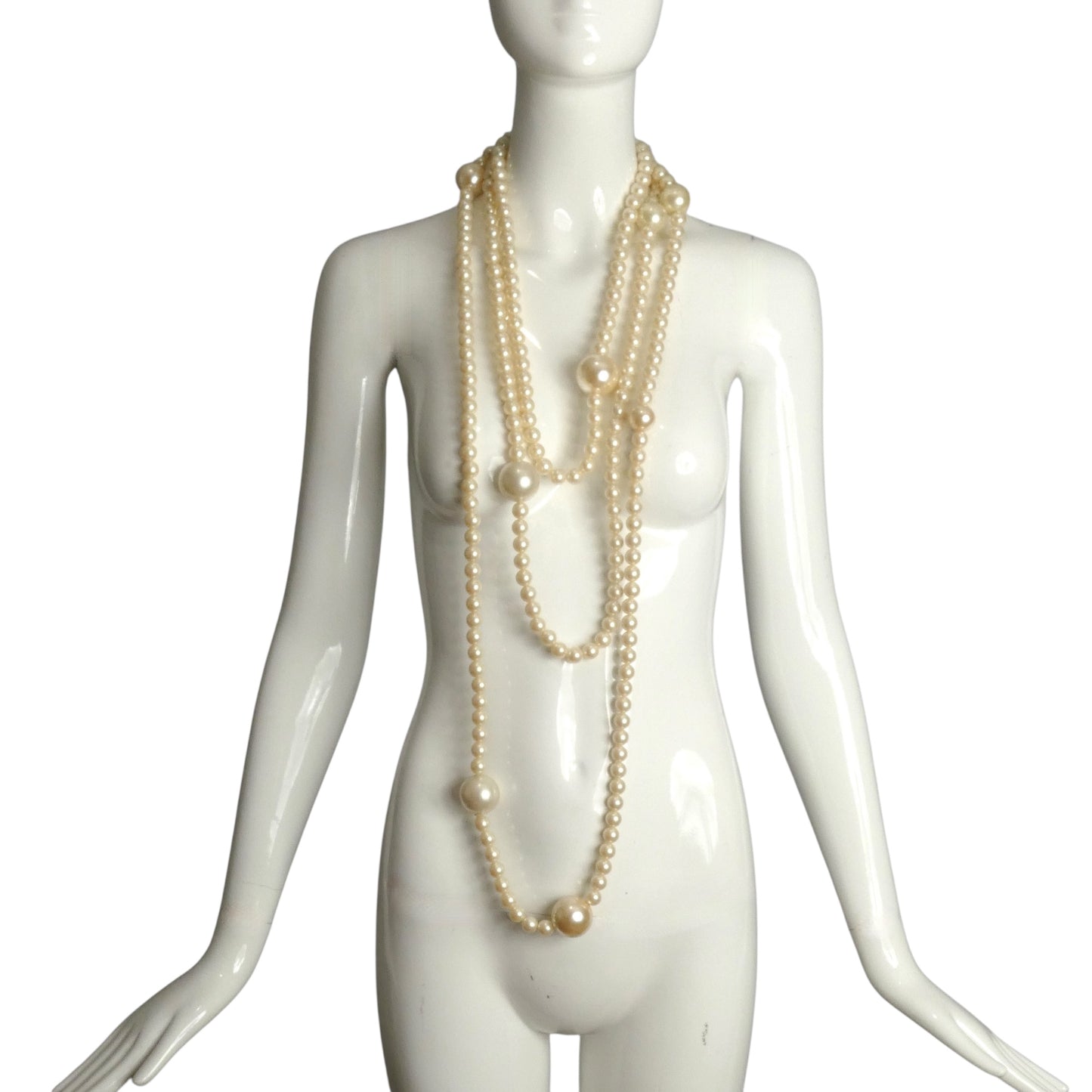 PIERRE CARDIN-2006 Triple Strand Pearl Necklace