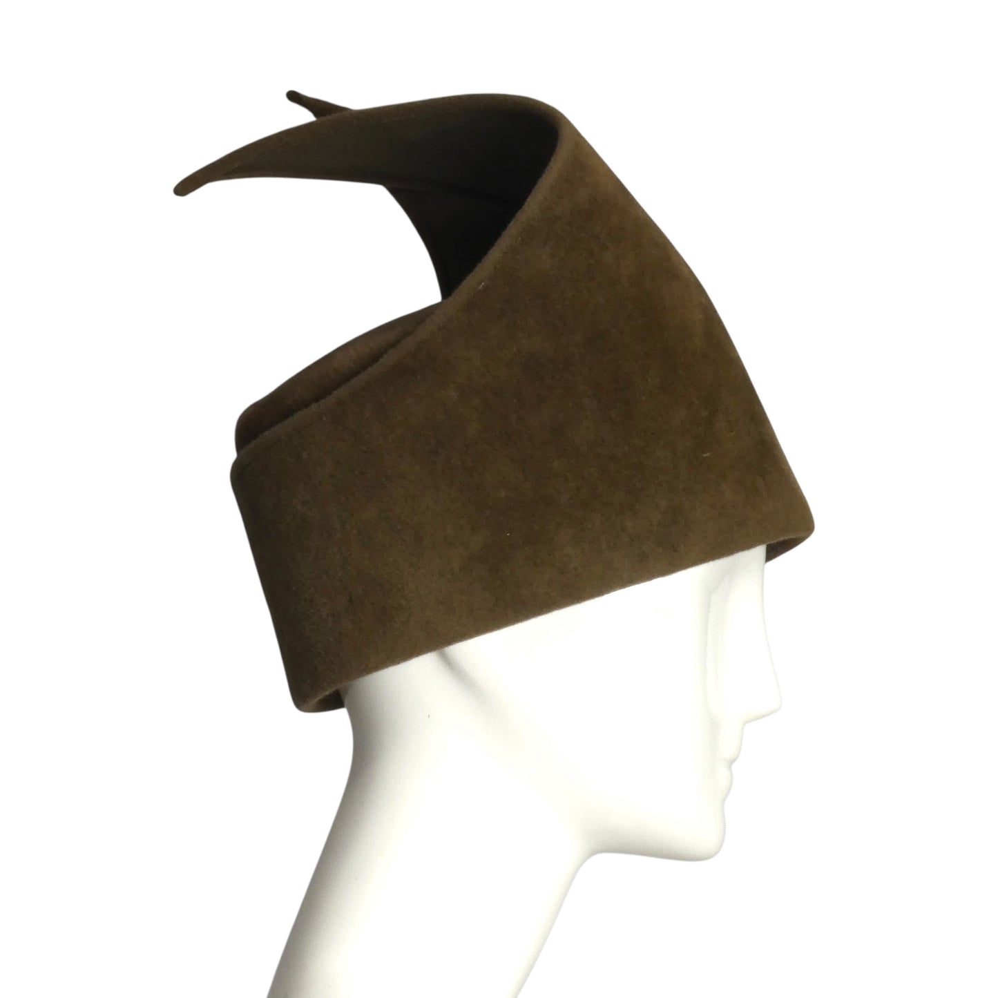 PIERRE CARDIN HERITAGE- 1986 Brown Wool Felt Hat